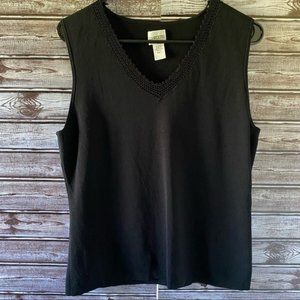 Chico's Sleeveless Knit Top/Sweater‎ Size 3